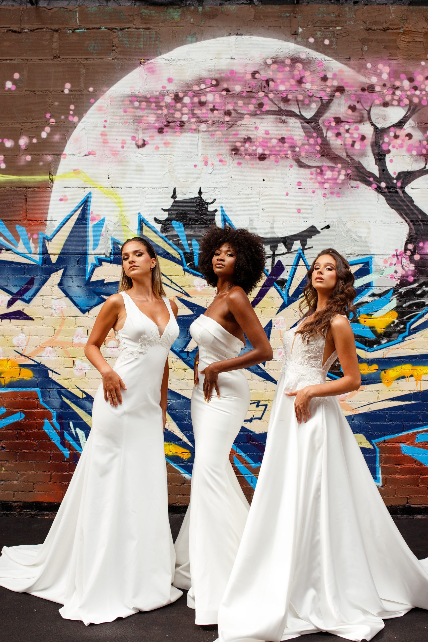 Trio robe de mariée